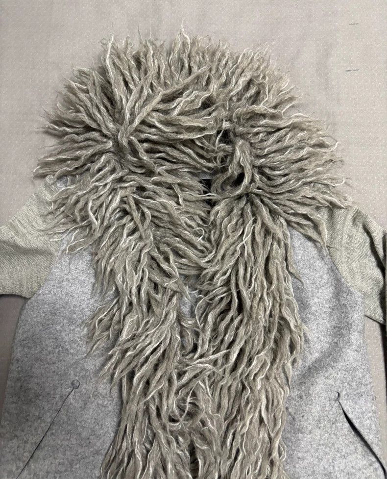 Undercover Unique Design Vintage Mohair Sweater Coat Size M / US 6-8 / IT 42-44 - 7 Thumbnail