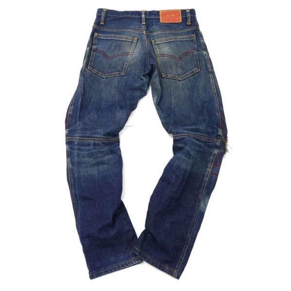 Yohji Yamamoto Christopher Nemeth Vintage Denim Pants with Details Size 28" / US 6 / IT 42 - 2 Thumbnail