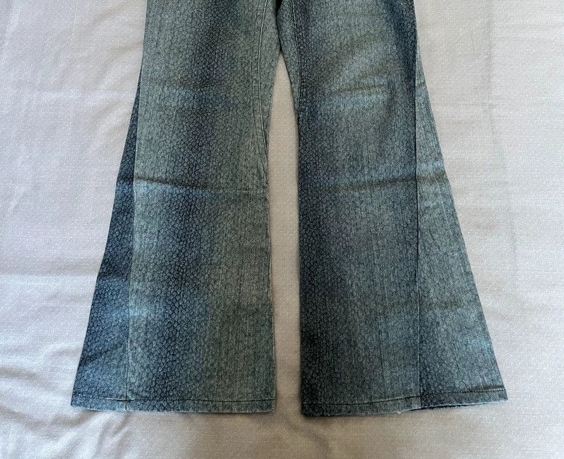 Yohji Yamamoto Vintage Tornado Mart Denim Pants with Snake Print Size 28" / US 6 / IT 42 - 5 Thumbnail