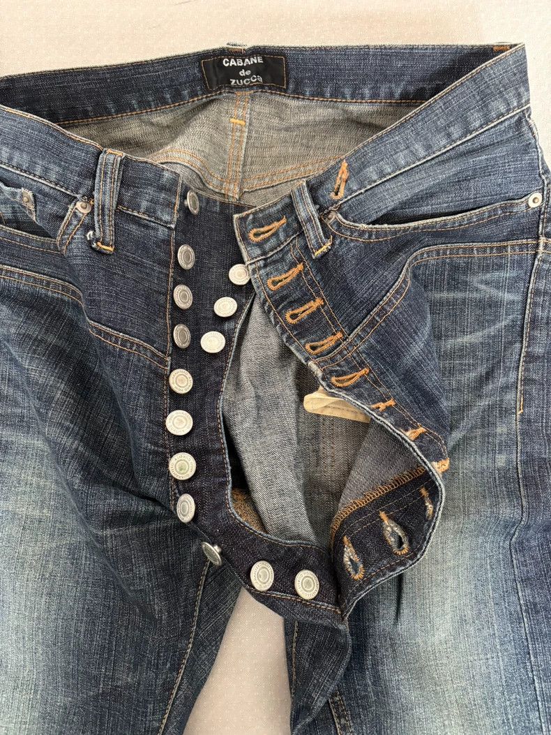 Yohji Yamamoto Vintage Cabane de Zucca Denim Pants Size 30" / US 8 / IT 44 - 8 Thumbnail