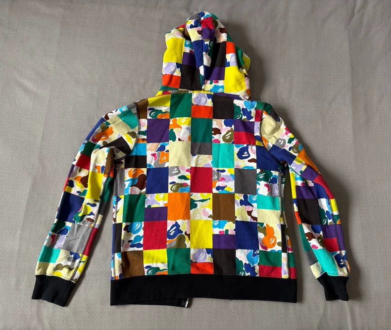 Bape BAPE Camouflage Patchwork Hoodie Jacket Size S / US 4 / IT 40 - 8 Thumbnail