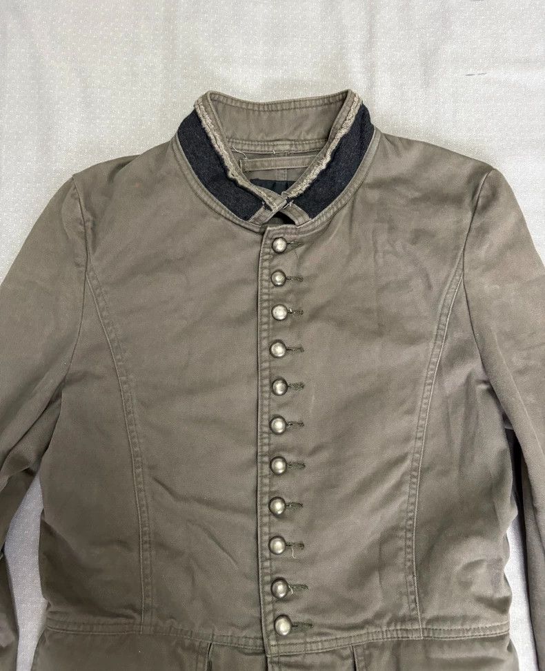 Yohji Yamamoto Vintage Zucca Napoleon Style Jacket Size M / US 6-8 / IT 42-44 - 4 Thumbnail