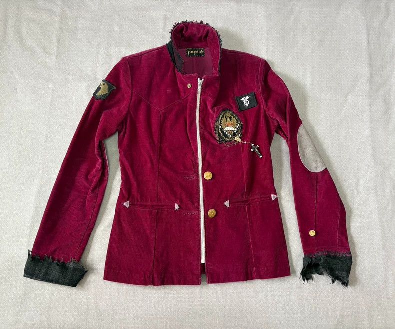 Yohji Yamamoto Vintage Pimpstick Jacket with Unique Details Size M / US 6-8 / IT 42-44 - 2 Thumbnail