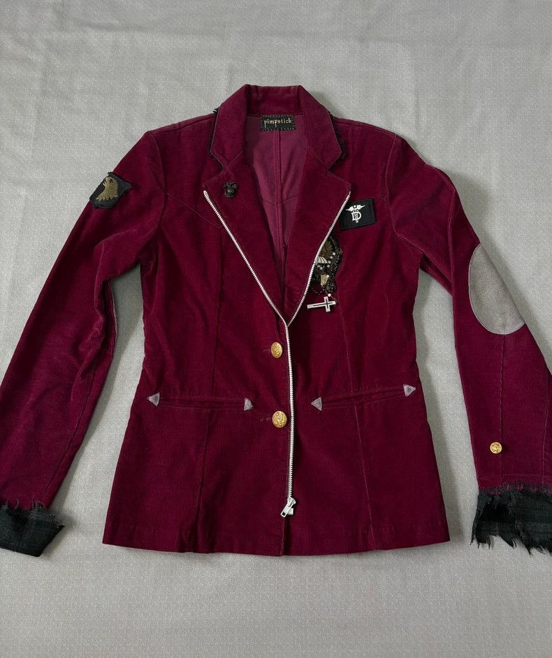 Yohji Yamamoto Vintage Pimpstick Jacket with Unique Details Size M / US 6-8 / IT 42-44 - 4 Thumbnail