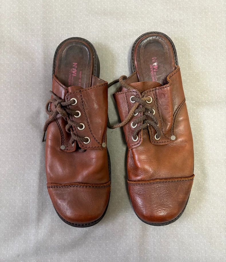 Junya Watanabe Junya Watanabe Vintage Half-Slip Leather Shoes Size US 6 / IT 36 - 5 Thumbnail