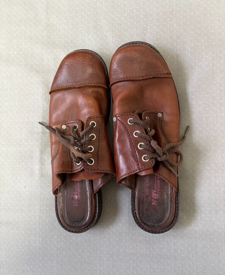 Junya Watanabe Vintage Half-Slip Leather Shoes