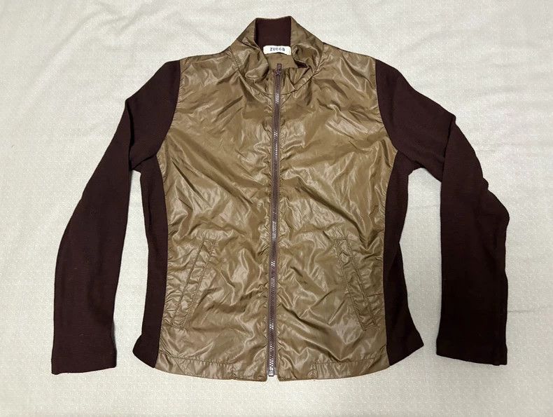 Yohji Yamamoto Zucca Vintage Jacket with Nylon Knit Material Size M / US 6-8 / IT 42-44 - 5 Thumbnail