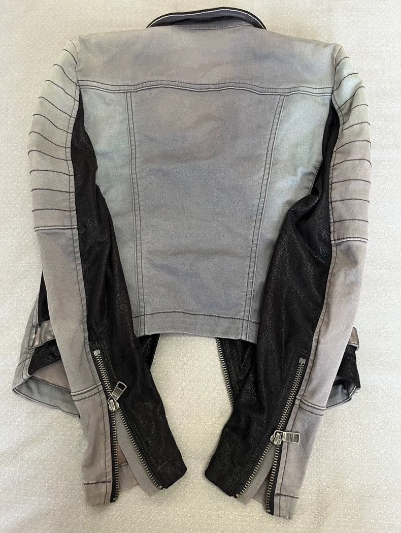 Rick Owens Vintage Mixed Material Black Jacket Size M / US 6-8 / IT 42-44 - 7 Thumbnail
