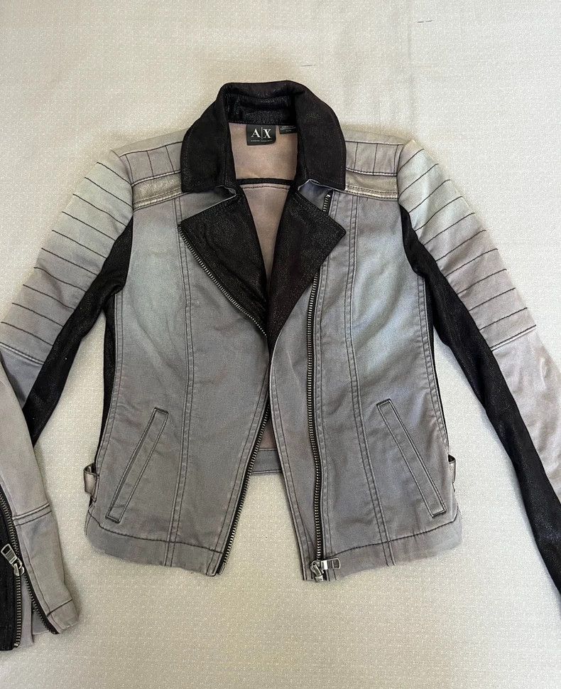 Rick Owens Vintage Mixed Material Black Jacket Size M / US 6-8 / IT 42-44 - 2 Thumbnail