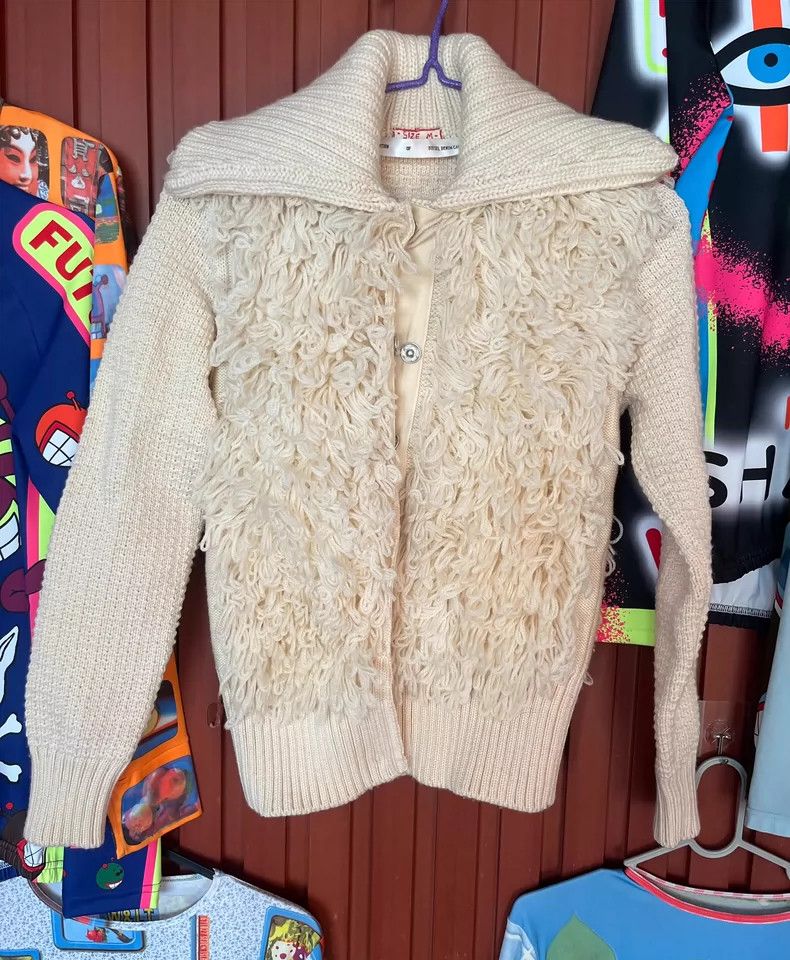 Diesel Vintage Thick Knitted Sweater Jacket by DIESEL Size L / US 10 / IT 46 - 5 Thumbnail
