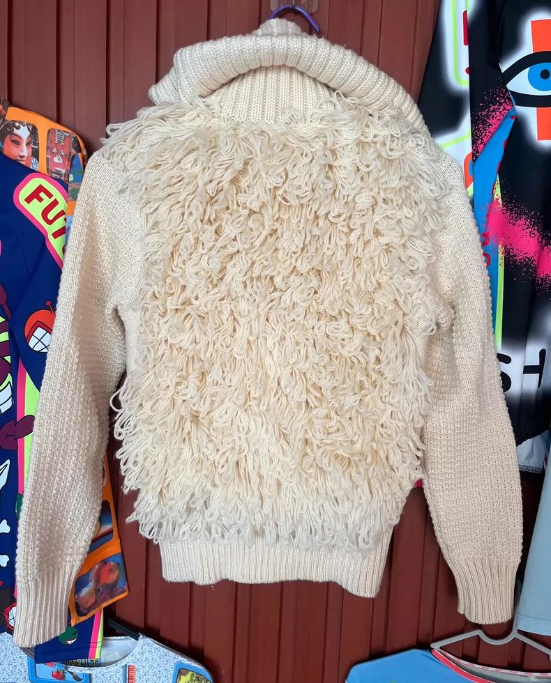 Diesel Vintage Thick Knitted Sweater Jacket by DIESEL Size L / US 10 / IT 46 - 7 Thumbnail