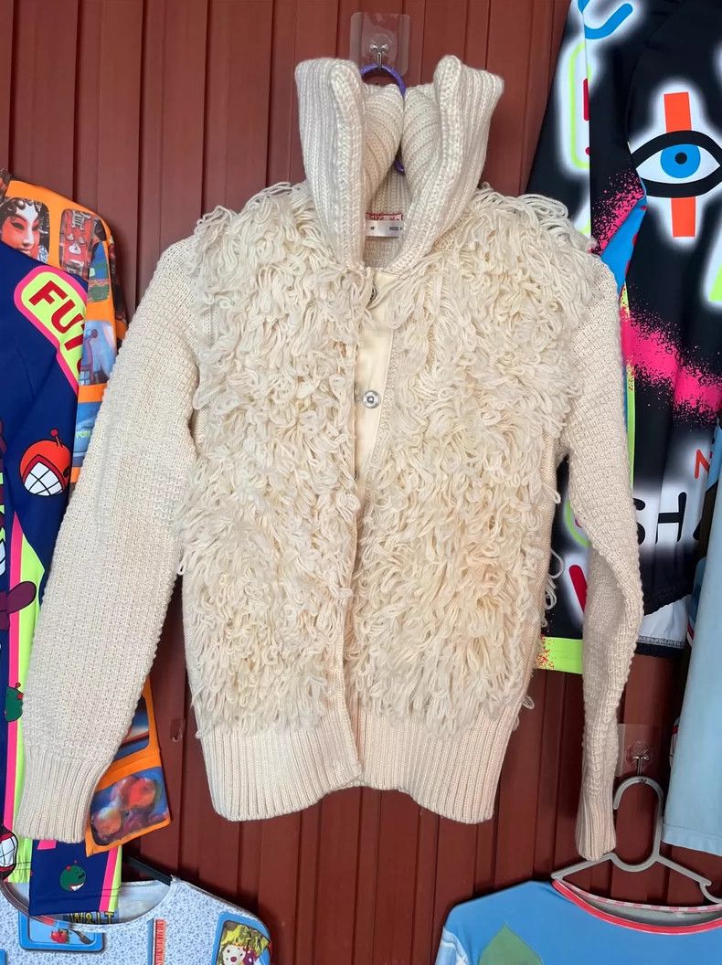 Diesel Vintage Thick Knitted Sweater Jacket by DIESEL Size L / US 10 / IT 46 - 6 Thumbnail
