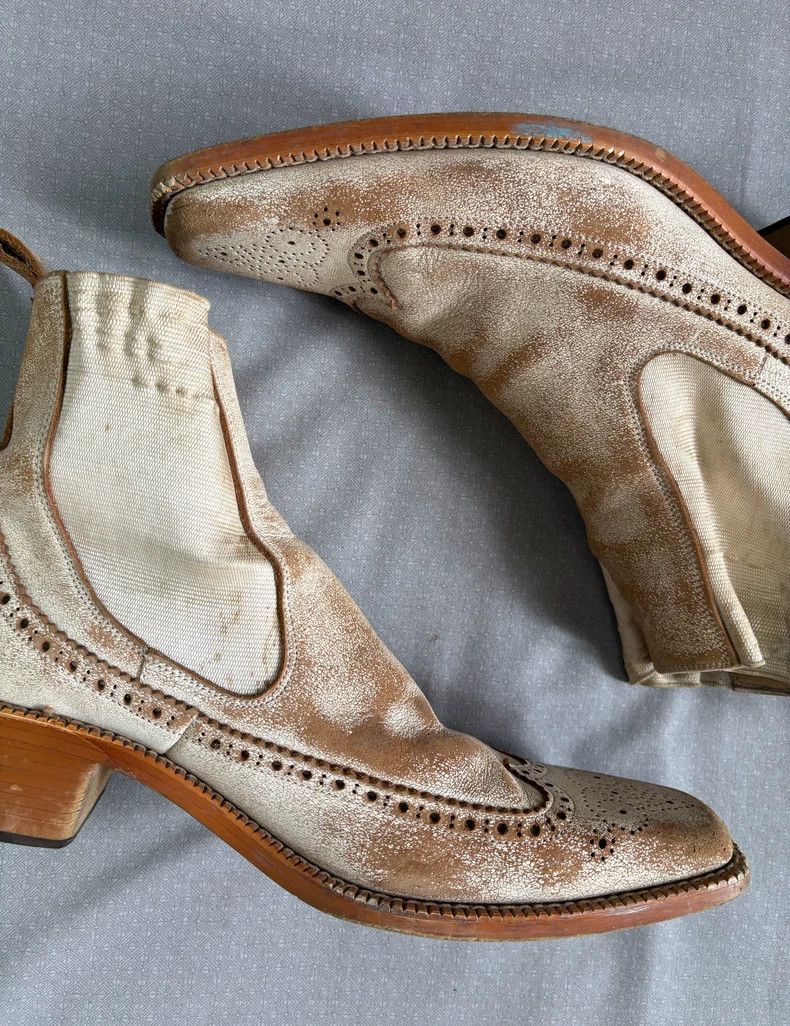 Yohji Yamamoto Vintage Tornado Mart Ankle Boots with Unique Design Size US 9 / IT 39 - 4 Thumbnail