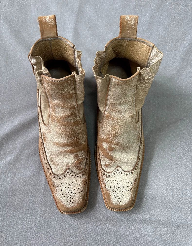 Yohji Yamamoto Vintage Tornado Mart Ankle Boots with Unique Design Size US 9 / IT 39 - 3 Thumbnail