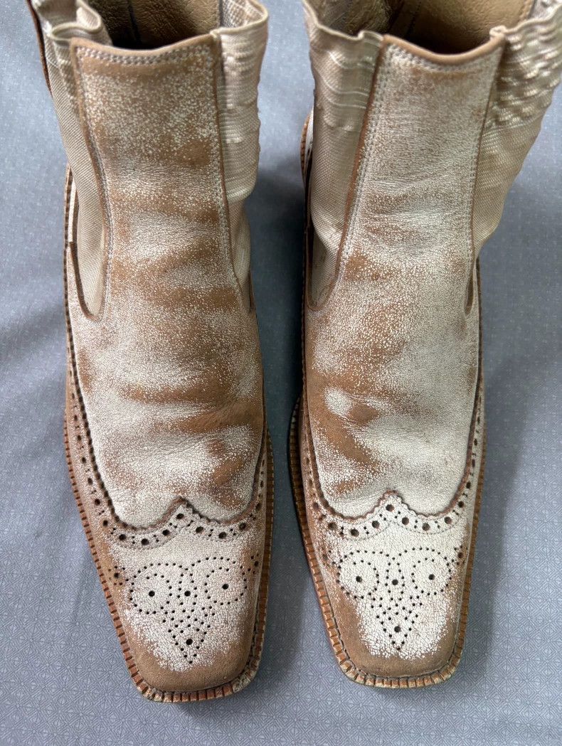 Yohji Yamamoto Vintage Tornado Mart Ankle Boots with Unique Design Size US 9 / IT 39 - 7 Thumbnail