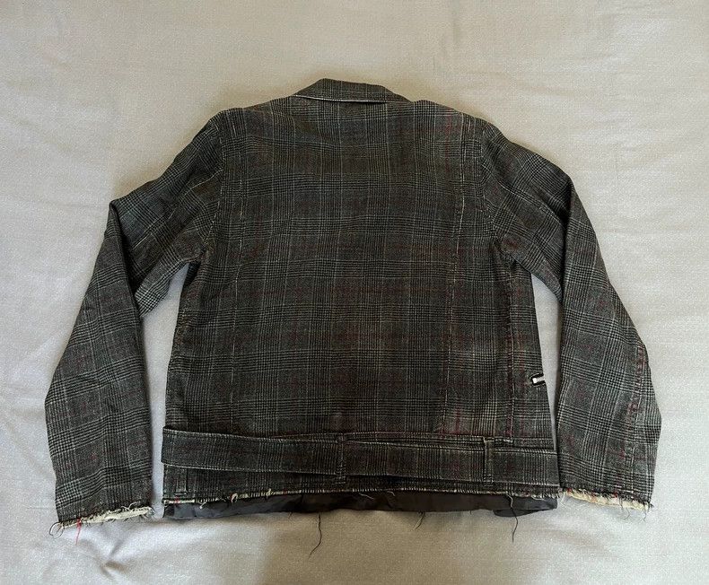 Comme des Garcons Vintage Check Pattern Zipper Jacket Size M / US 6-8 / IT 42-44 - 4 Thumbnail