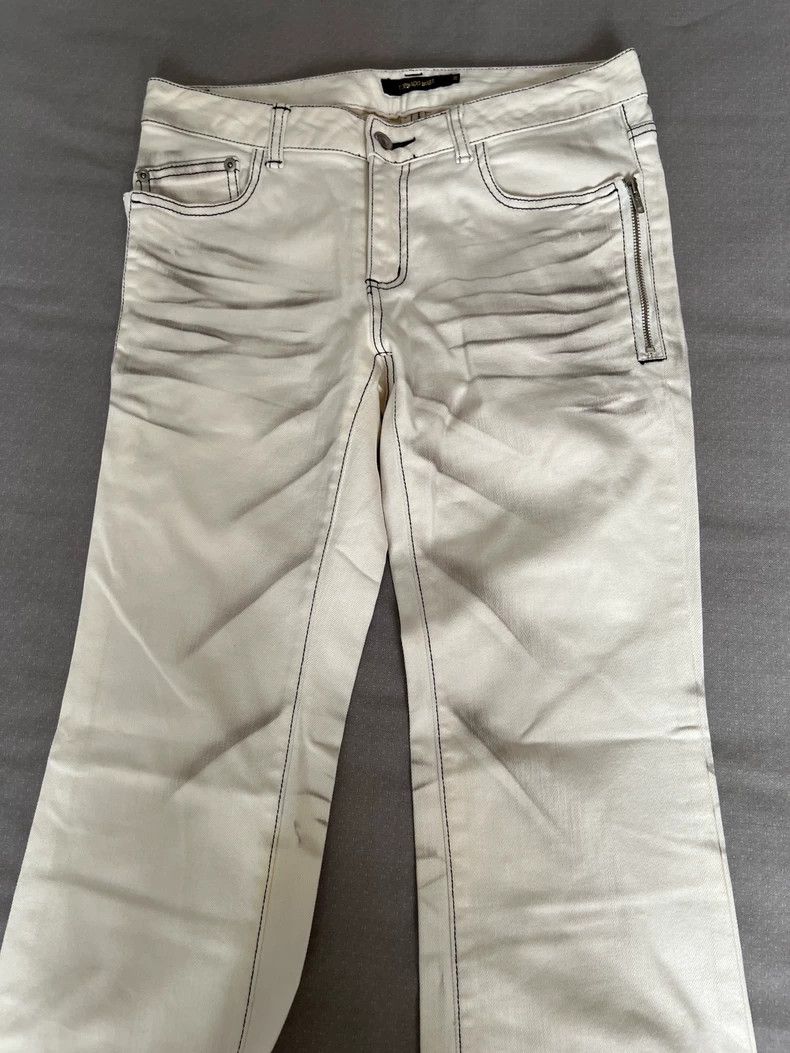 Yohji Yamamoto Vintage Tornado Mart Mud Dyed Pants Size 28" / US 6 / IT 42 - 5 Thumbnail