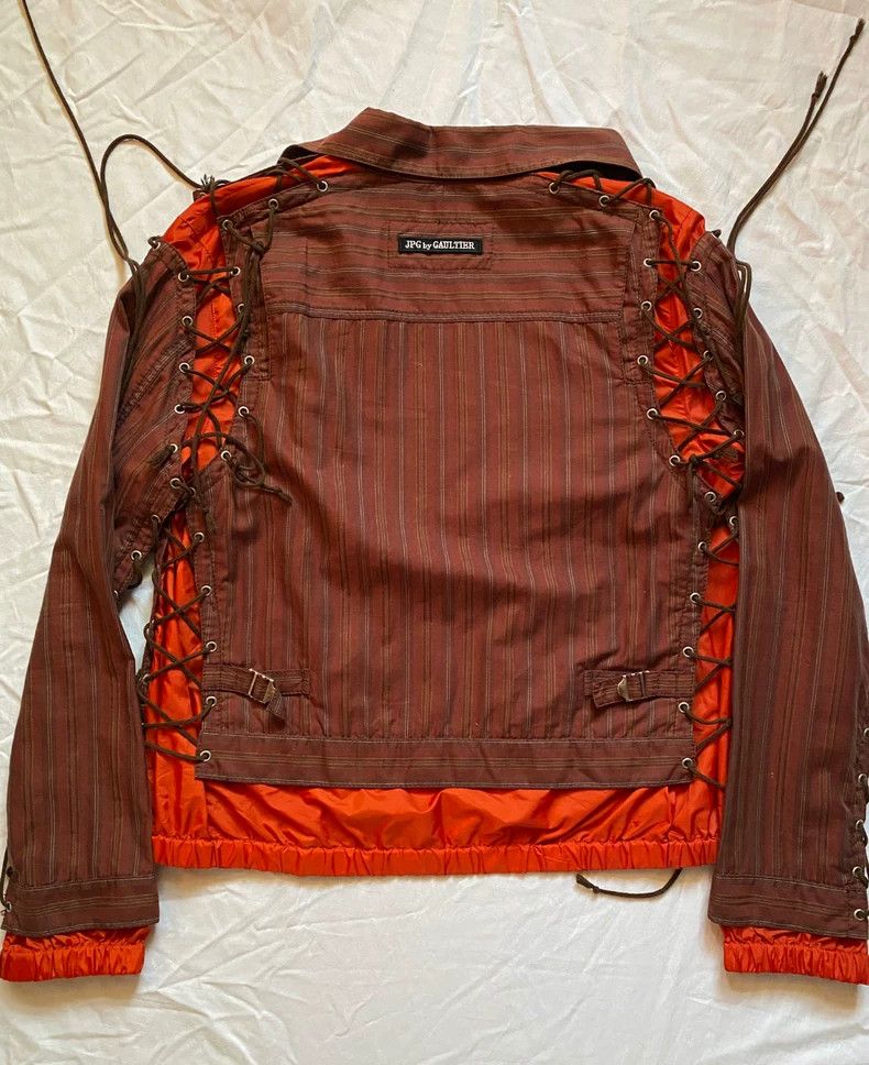 Jean Paul Gaultier Jean Paul Gaultier Vintage Laced Jacket Size S / US 4 / IT 40 - 4 Thumbnail