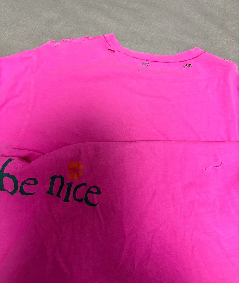 ERL ERL Pink Vintage Short Sleeve T-Shirt Size M / US 6-8 / IT 42-44 - 7 Thumbnail