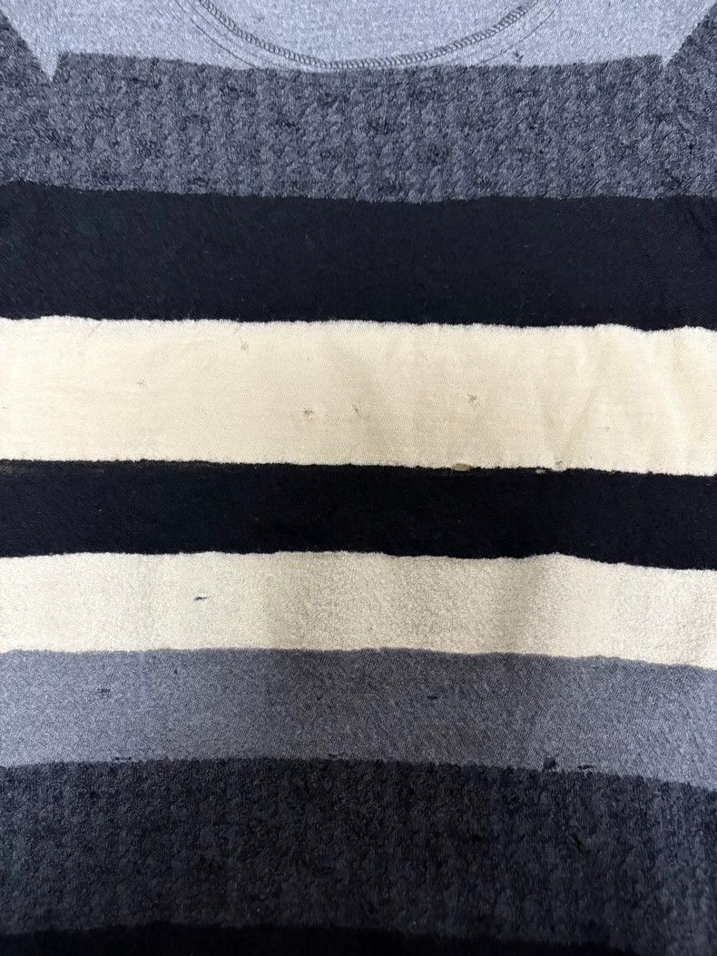 Junya Watanabe Junya Watanabe Vintage Striped Knit Short Sleeve Size M / US 6-8 / IT 42-44 - 3 Thumbnail
