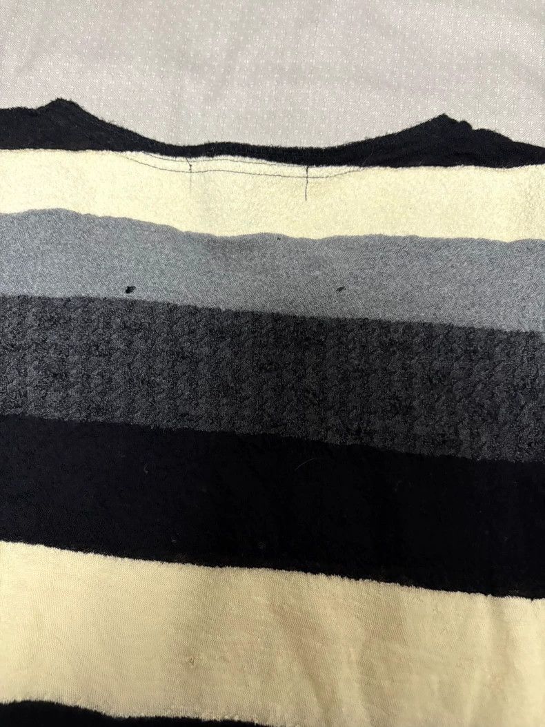 Junya Watanabe Junya Watanabe Vintage Striped Knit Short Sleeve Size M / US 6-8 / IT 42-44 - 9 Thumbnail