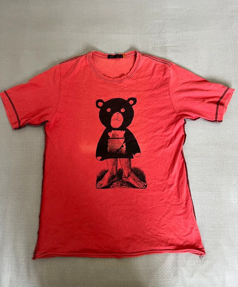 Undercover Cute Bear Graphic Short Sleeve T-Shirt Size S / US 4 / IT 40 - 2 Thumbnail