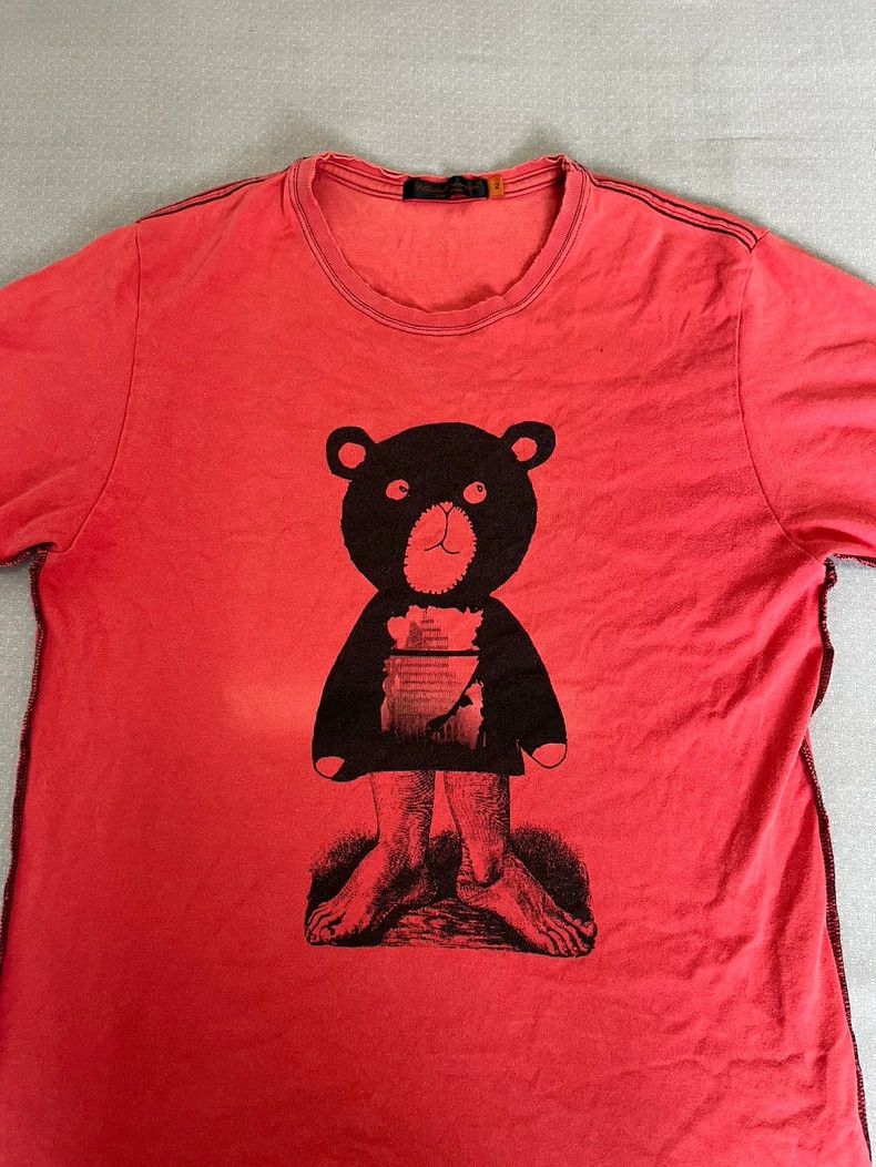 Undercover Cute Bear Graphic Short Sleeve T-Shirt Size S / US 4 / IT 40 - 3 Thumbnail