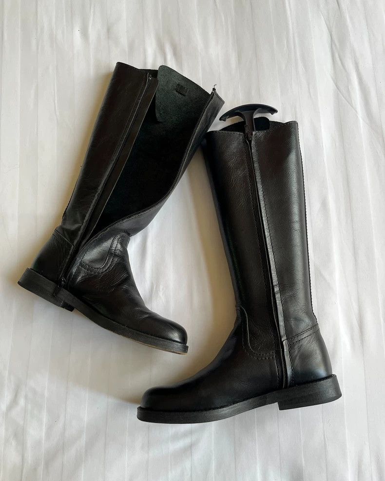 Junya Watanabe Junya Watanabe High Leather Boots Size US 6 / IT 36 - 7 Thumbnail