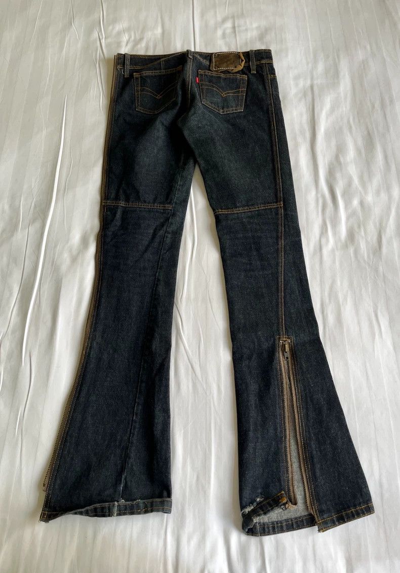 Yohji Yamamoto Vintage Deconstructed Zipper Jeans with Removable Legs Size 28" / US 6 / IT 42 - 7 Thumbnail