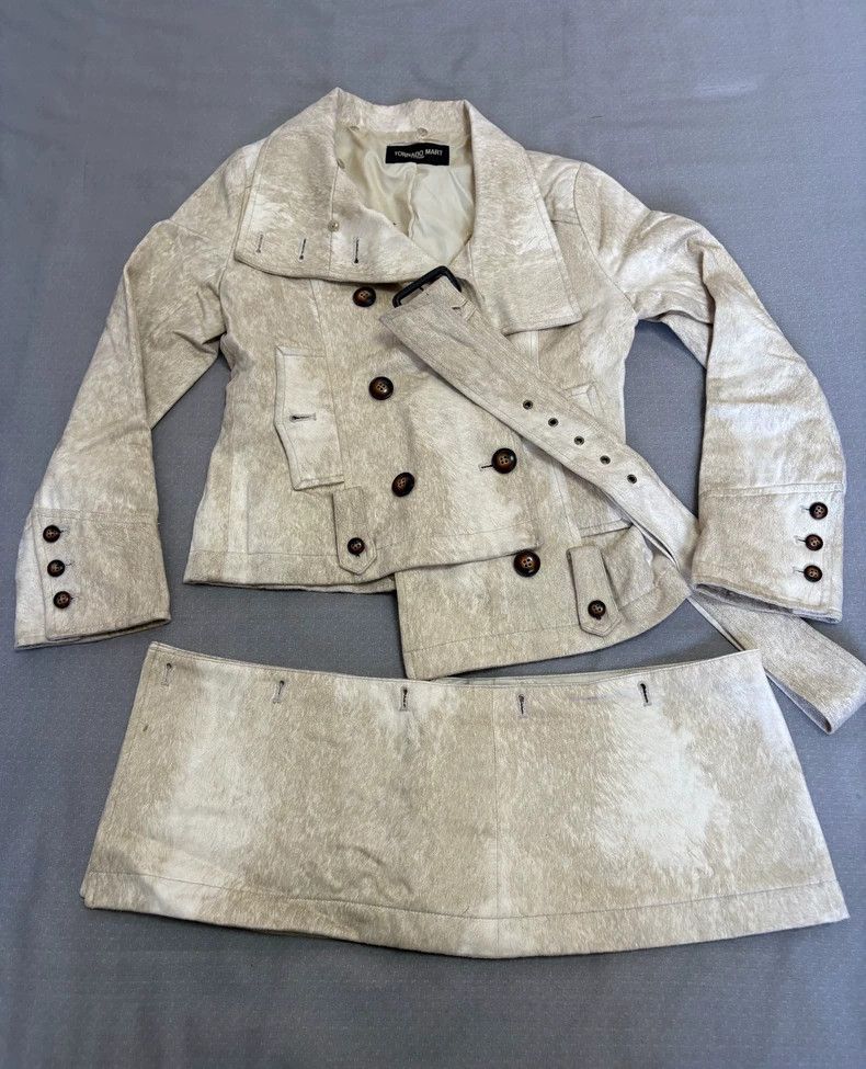 Yohji Yamamoto Tornado Mart Unique Vintage Coat with Detachable Hem Size M / US 6-8 / IT 42-44 - 4 Thumbnail