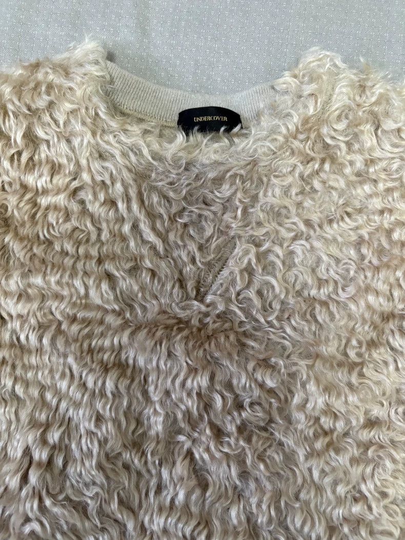 Undercover Cute Vintage Knit Sweatshirt with Unique Texture Size M / US 6-8 / IT 42-44 - 3 Thumbnail