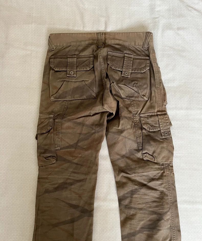 Yohji Yamamoto Vintage Camo Cargo Pants with Pockets Size 24" / US 00 / IT 34 - 7 Thumbnail