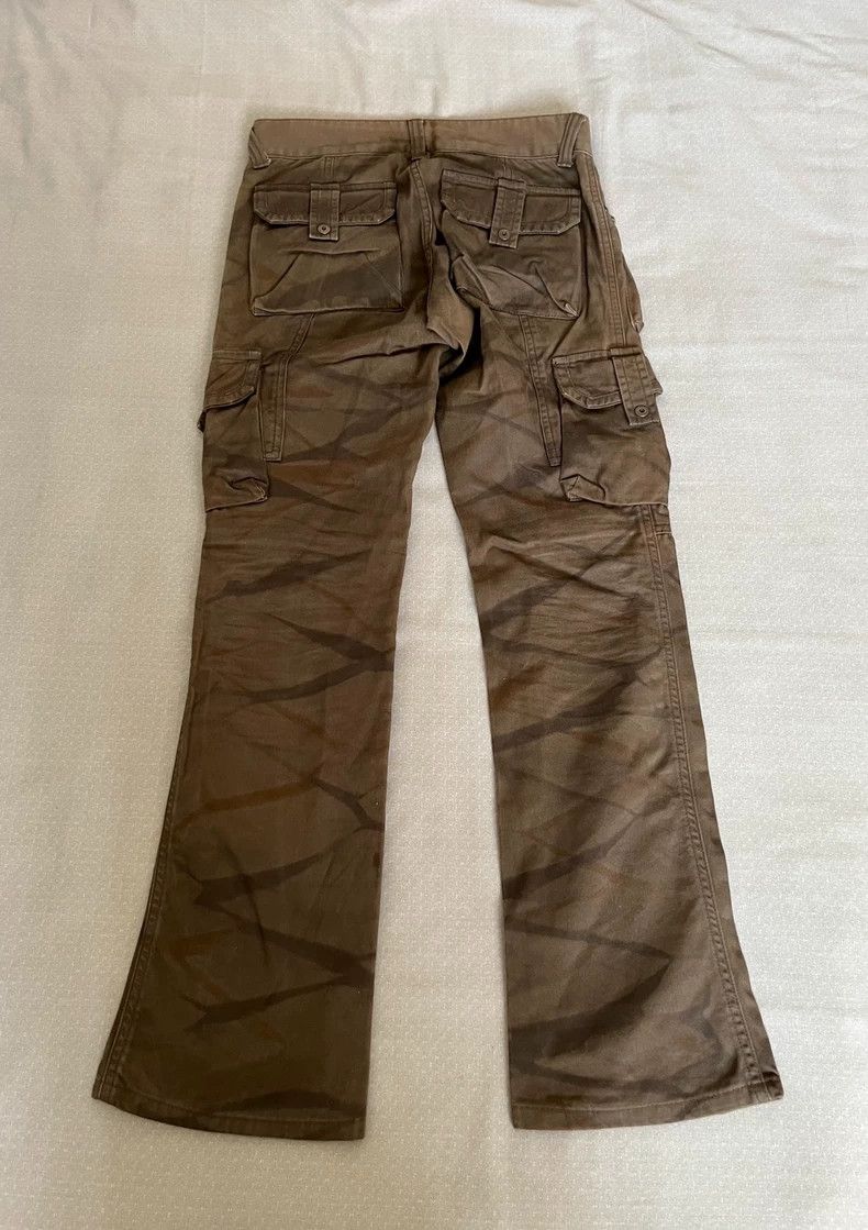 Yohji Yamamoto Vintage Camo Cargo Pants with Pockets Size 24" / US 00 / IT 34 - 2 Thumbnail