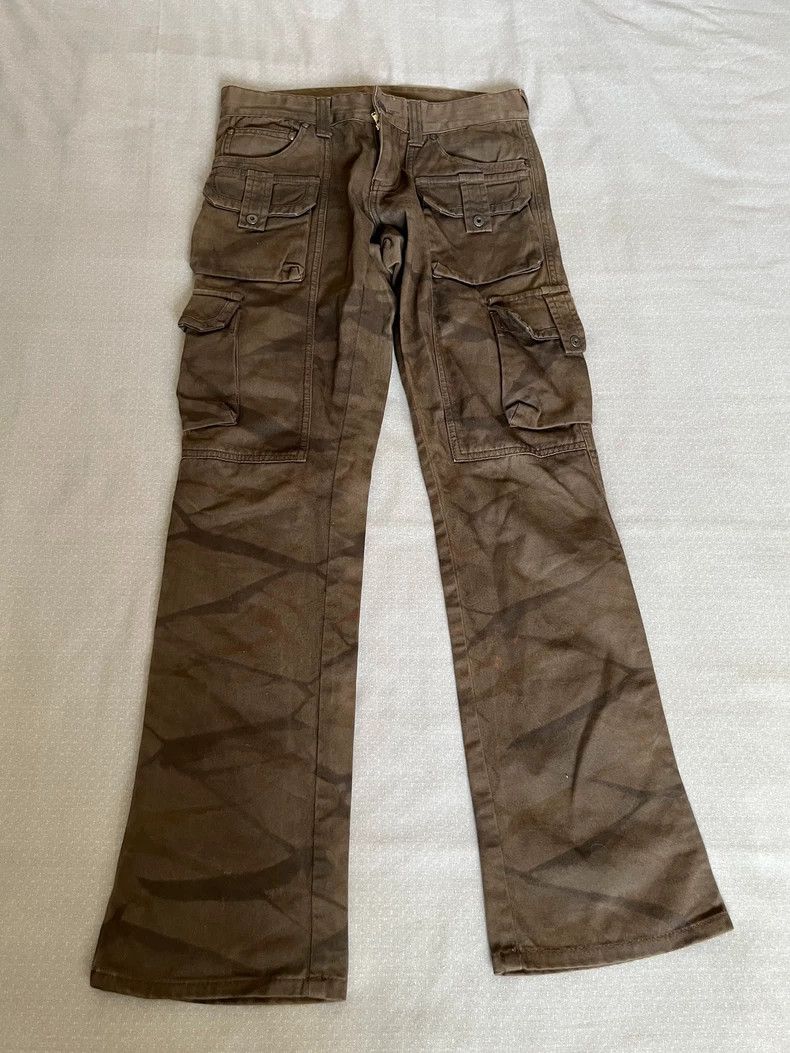Yohji Yamamoto Vintage Camo Cargo Pants with Pockets Size 24" / US 00 / IT 34 - 5 Thumbnail