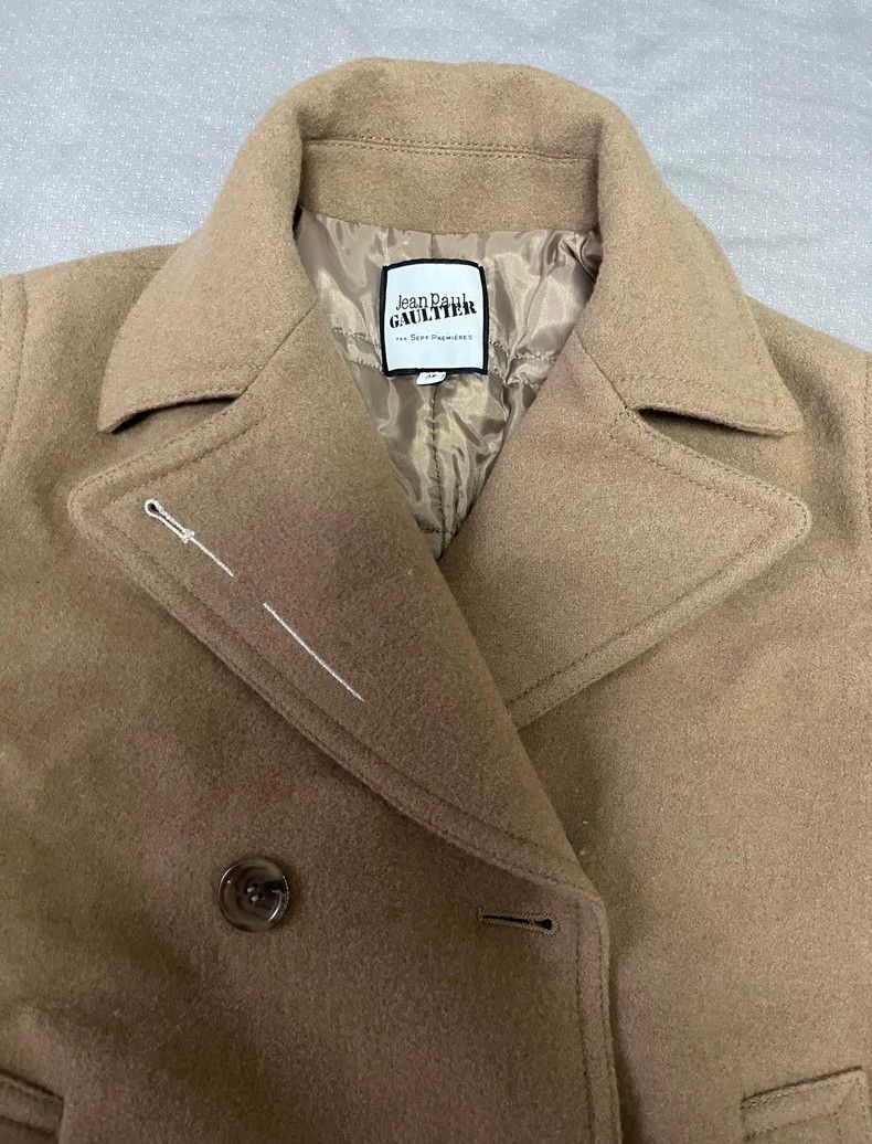 Jean Paul Gaultier Vintage Jean Paul Gaultier Double-Breasted Coat Size M / US 6-8 / IT 42-44 - 6 Thumbnail