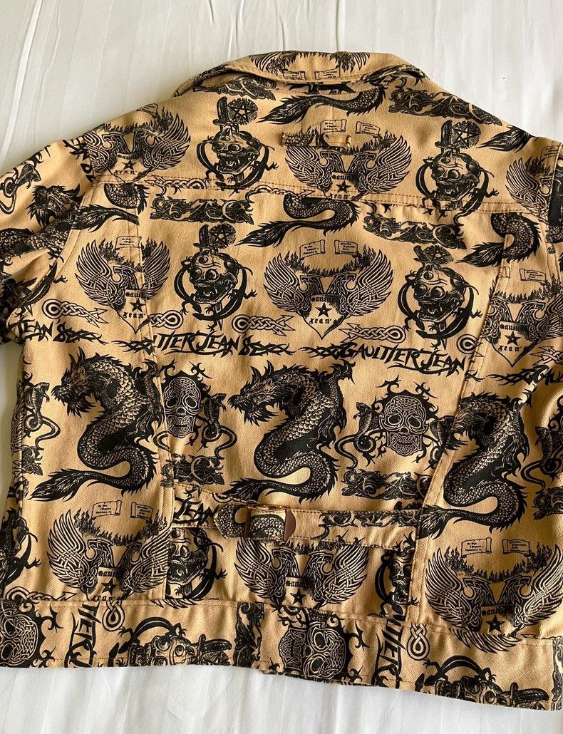 Jean Paul Gaultier Jean Paul Gaultier Vintage Dragon Jacket Size M / US 6-8 / IT 42-44 - 5 Thumbnail