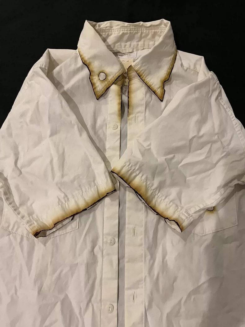 Maison MIHARA YASUHIRO Vintage MIHARA YASUHIRO Short Sleeve Shirt Size M / US 6-8 / IT 42-44 - 5 Thumbnail