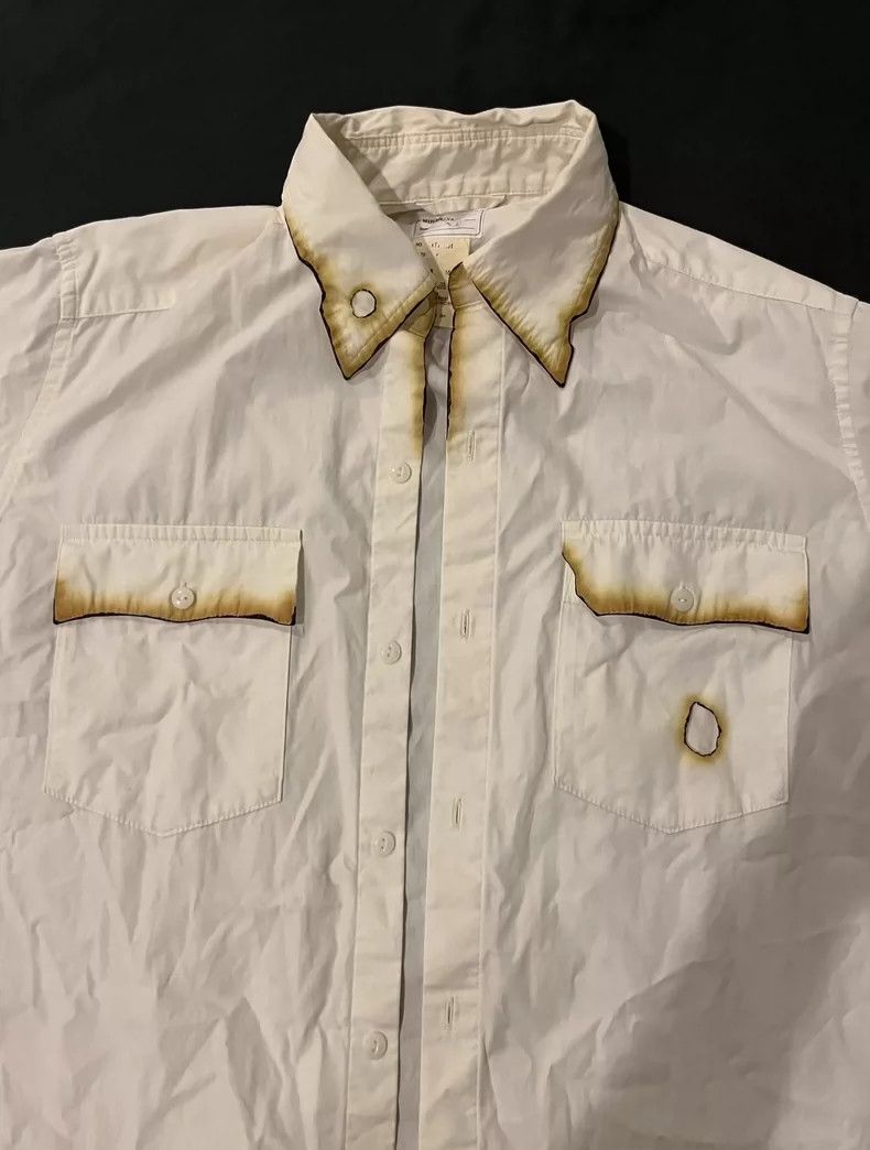 Maison MIHARA YASUHIRO Vintage MIHARA YASUHIRO Short Sleeve Shirt Size M / US 6-8 / IT 42-44 - 2 Thumbnail