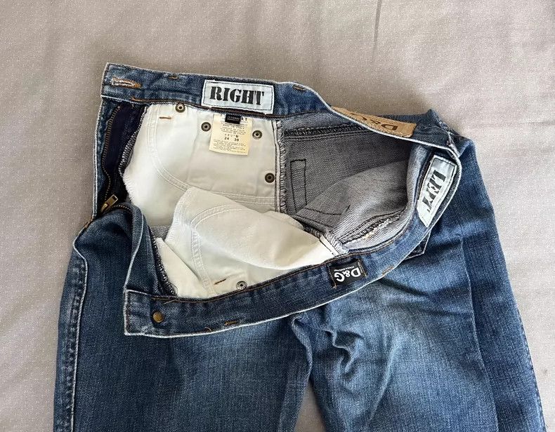Dolce & Gabbana Dolce&Gabbana Deconstructed Denim Pants Size 26" / US 2 / IT 38 - 6 Thumbnail