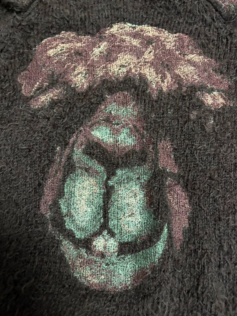 Doublet Cute Alpaca Embroidered Knit Sweater Size S / US 4 / IT 40 - 4 Thumbnail