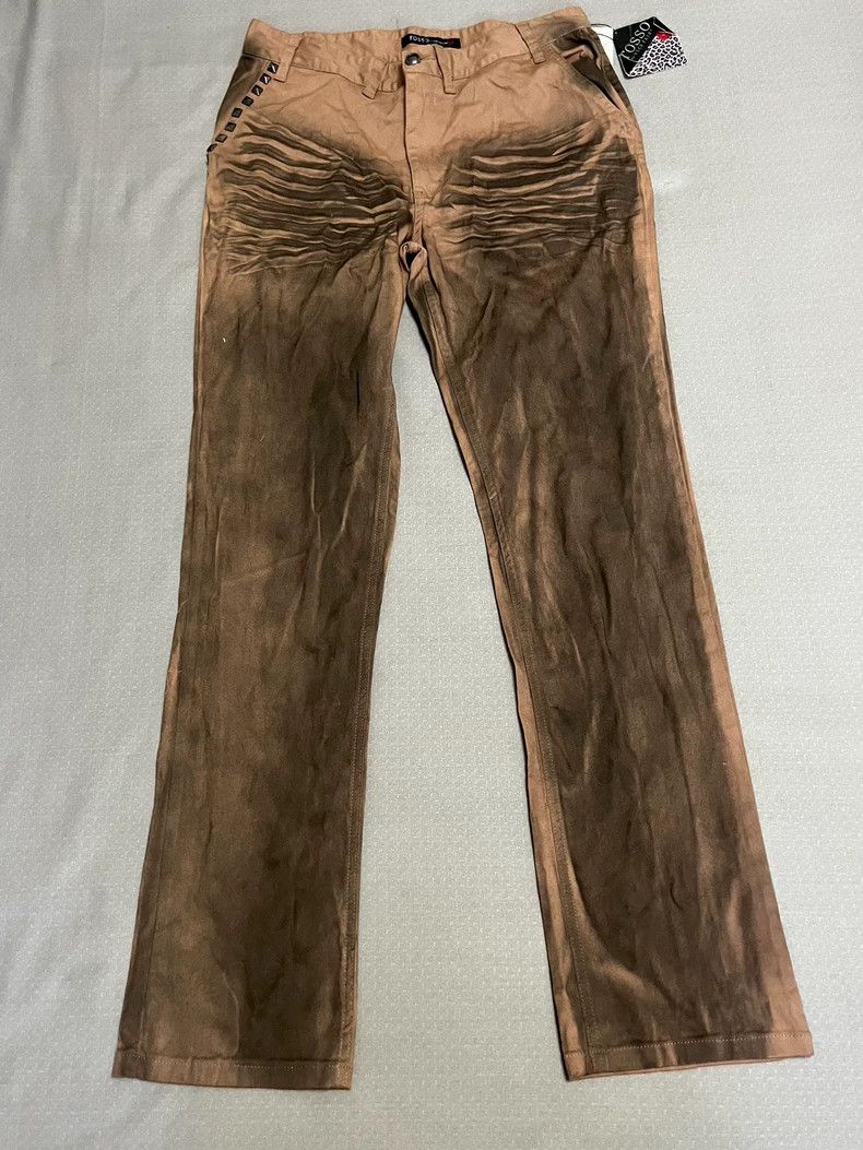 Yohji Yamamoto Vintage Dyed Work Pants with Unique Design Size 30" / US 8 / IT 44 - 5 Thumbnail