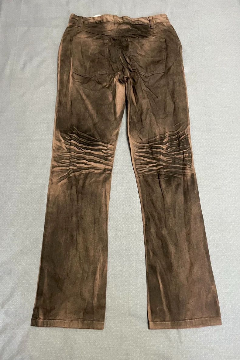 Yohji Yamamoto Vintage Dyed Work Pants with Unique Design Size 30" / US 8 / IT 44 - 2 Thumbnail