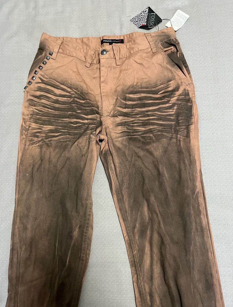 Yohji Yamamoto Vintage Dyed Work Pants with Unique Design Size 30" / US 8 / IT 44 - 6 Thumbnail