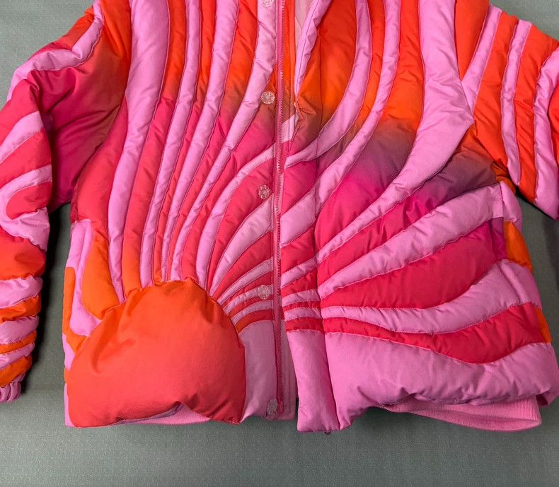 Y's Colorful Puffer Jacket with Unique Design Size L / US 10 / IT 46 - 5 Thumbnail