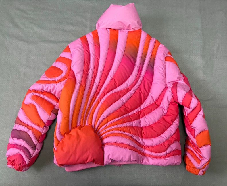 Y's Colorful Puffer Jacket with Unique Design Size L / US 10 / IT 46 - 7 Thumbnail