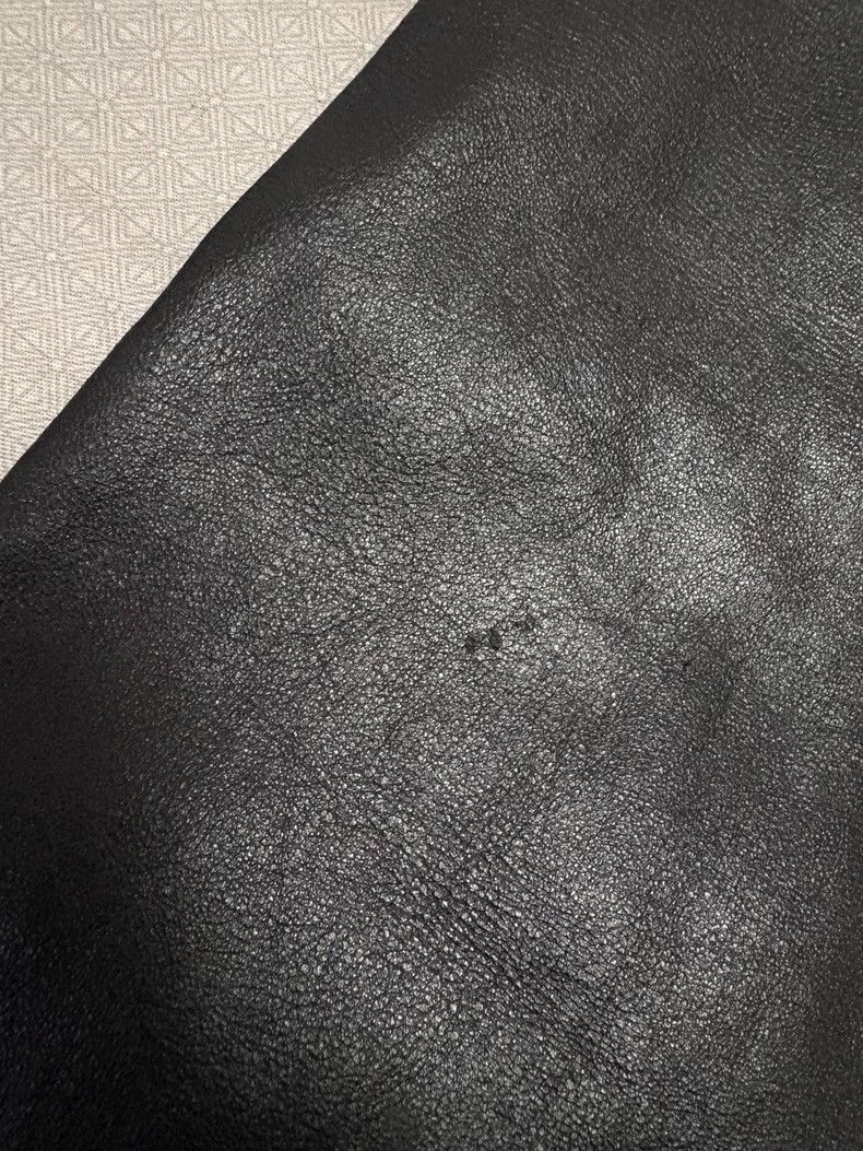 Versace Vintage Versace Black Leather Pants with Studs Size 24" / US 00 / IT 34 - 8 Thumbnail