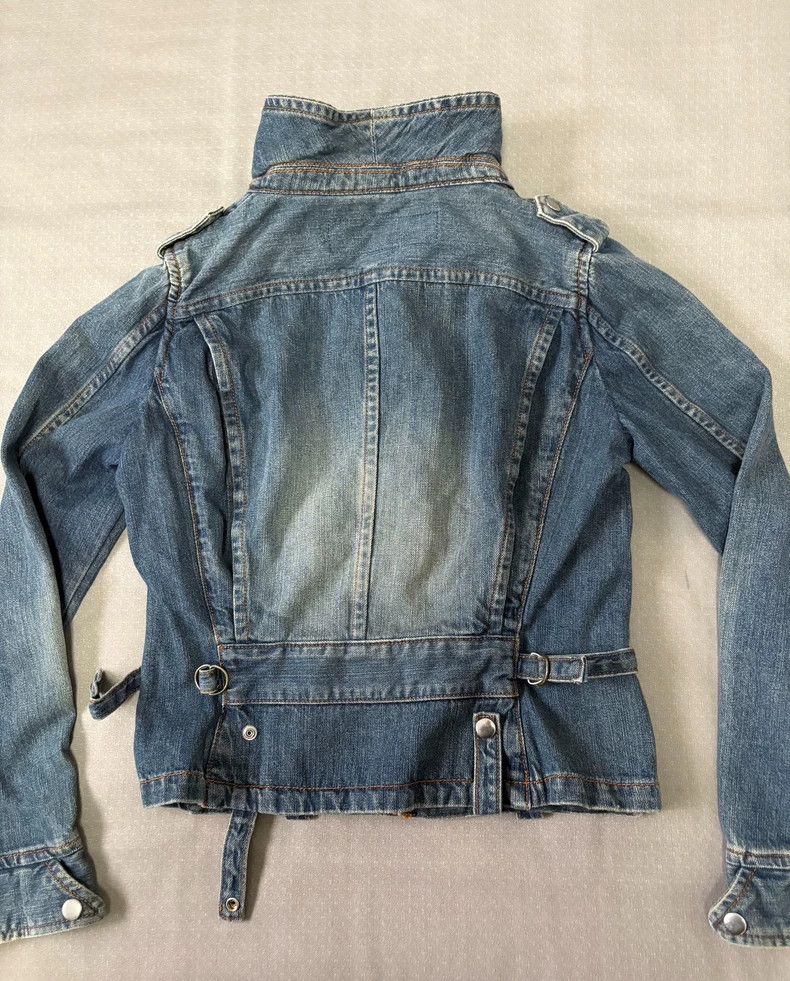 Y's Vintage Denim Jacket with Unique Design Features Size M / US 6-8 / IT 42-44 - 6 Thumbnail