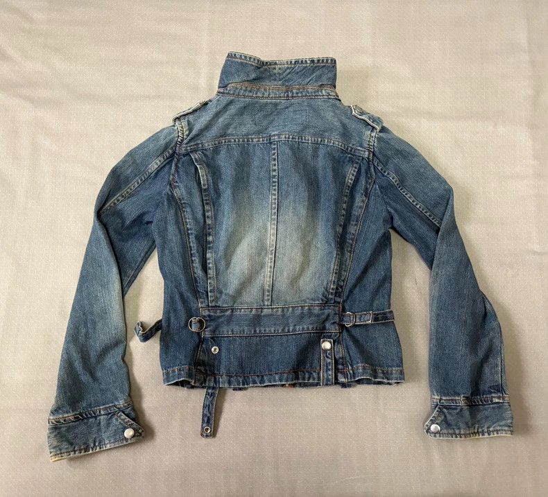 Y's Vintage Denim Jacket with Unique Design Features Size M / US 6-8 / IT 42-44 - 5 Thumbnail