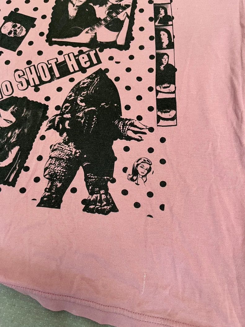 Hysteric Glamour Vintage Graphic Pink T-Shirt with Prints Size M / US 6-8 / IT 42-44 - 4 Thumbnail