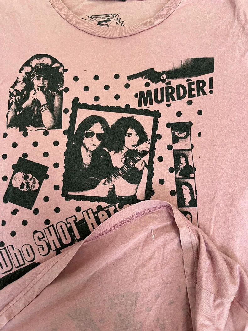 Hysteric Glamour Vintage Graphic Pink T-Shirt with Prints Size M / US 6-8 / IT 42-44 - 5 Thumbnail